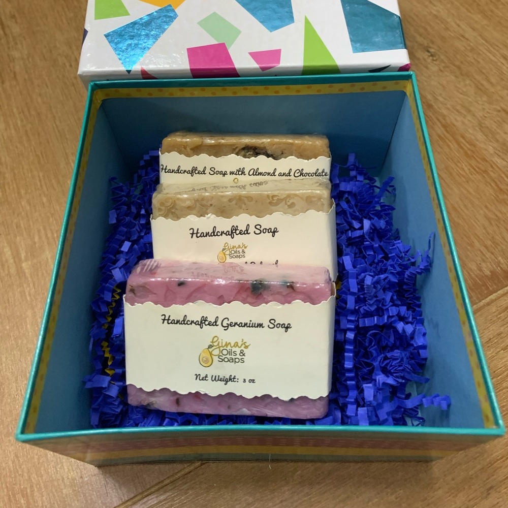Soap box gift set